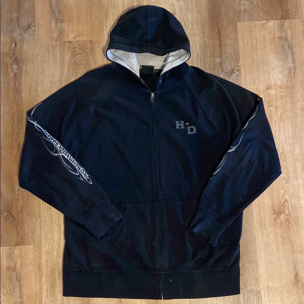 Men's Black Hoodie Sweater
